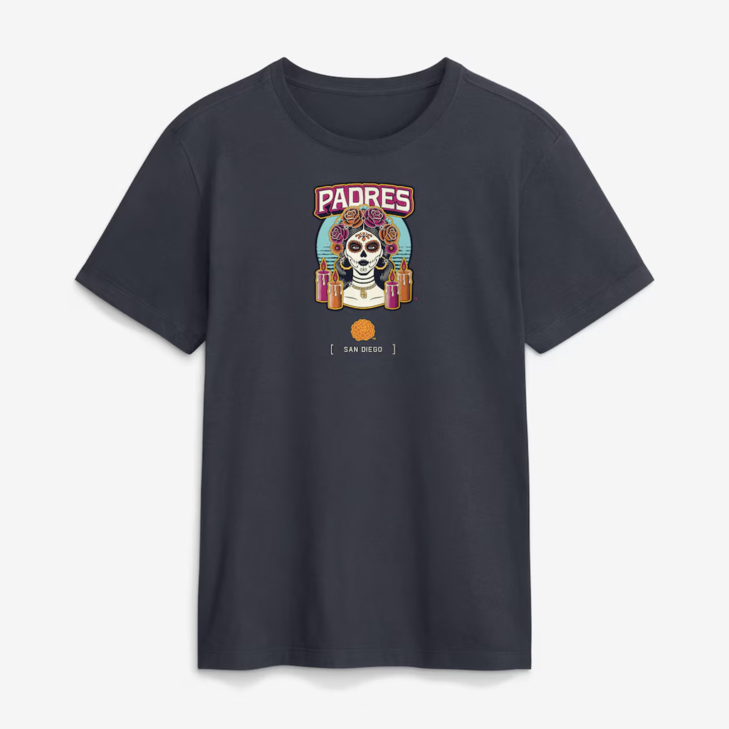 San Diego Padres Merch SD Padres 2026 City Connect Logo T-Shirt Best Gifts For Baseball Fans - Kdjoy