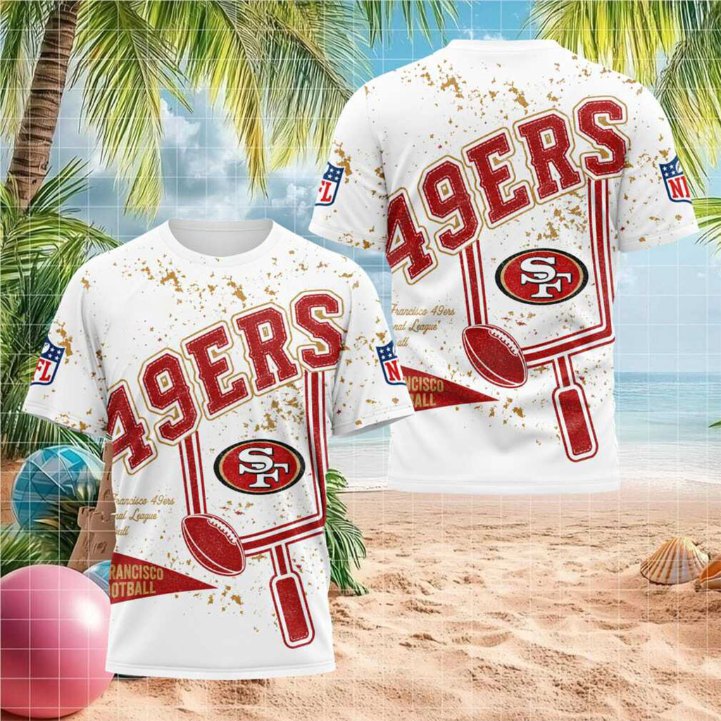 San Francisco 49ers Football Field Goal T-Shirt San Francisco 49ers Tee Football Lovers Gifts - Kdjoy San Francisco 49ers Football Field Goal T-Shirt San Francisco 49ers Tee Football Lovers Gifts - Kdjoy