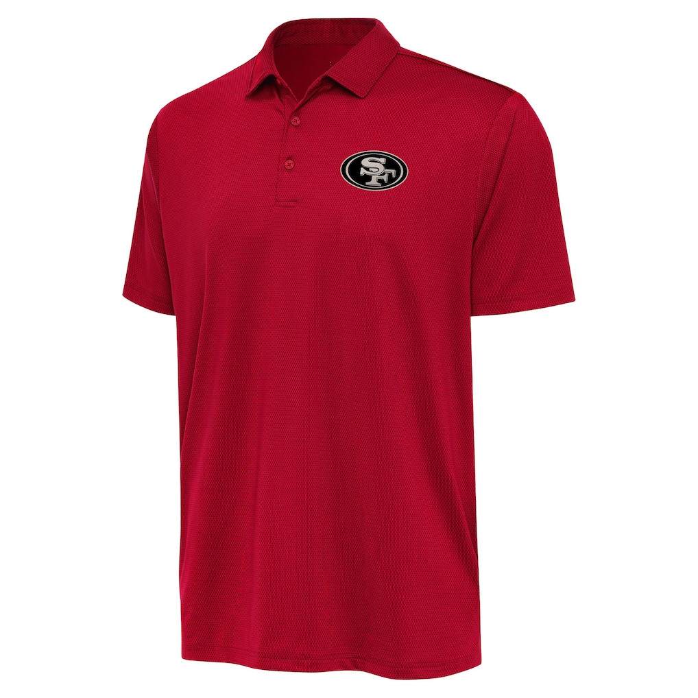 San Francisco 49ers Merch 2026 49ers Antigua Ellipse Performance Polo Shirt Football Fan Gear - Kdjoy San Francisco 49ers Merch 2026 49ers Antigua Ellipse Performance Polo Shirt Football Fan Gear - Kdjoy