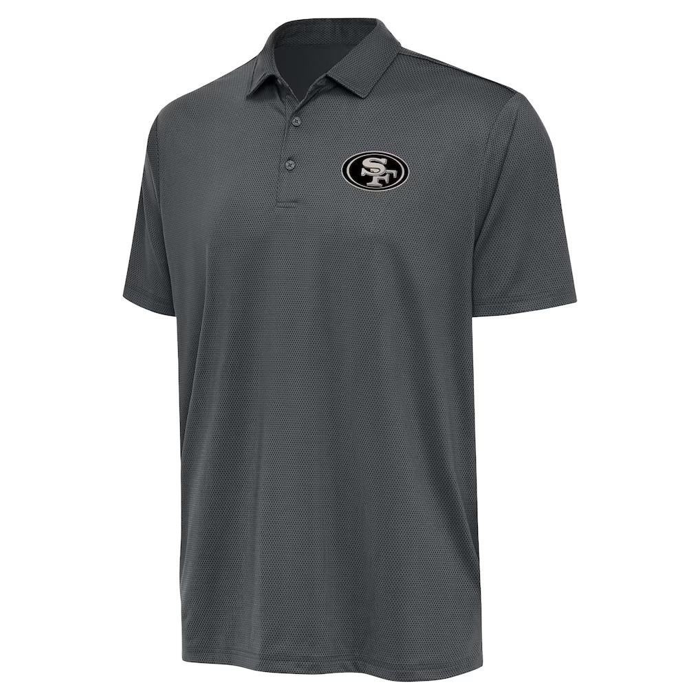 San Francisco 49ers Merch 2026 SF 49ers Antigua Ellipse Performance Polo Shirt Gift For Dad - Kdjoy San Francisco 49ers Merch 2026 SF 49ers Antigua Ellipse Performance Polo Shirt Gift For Dad - Kdjoy