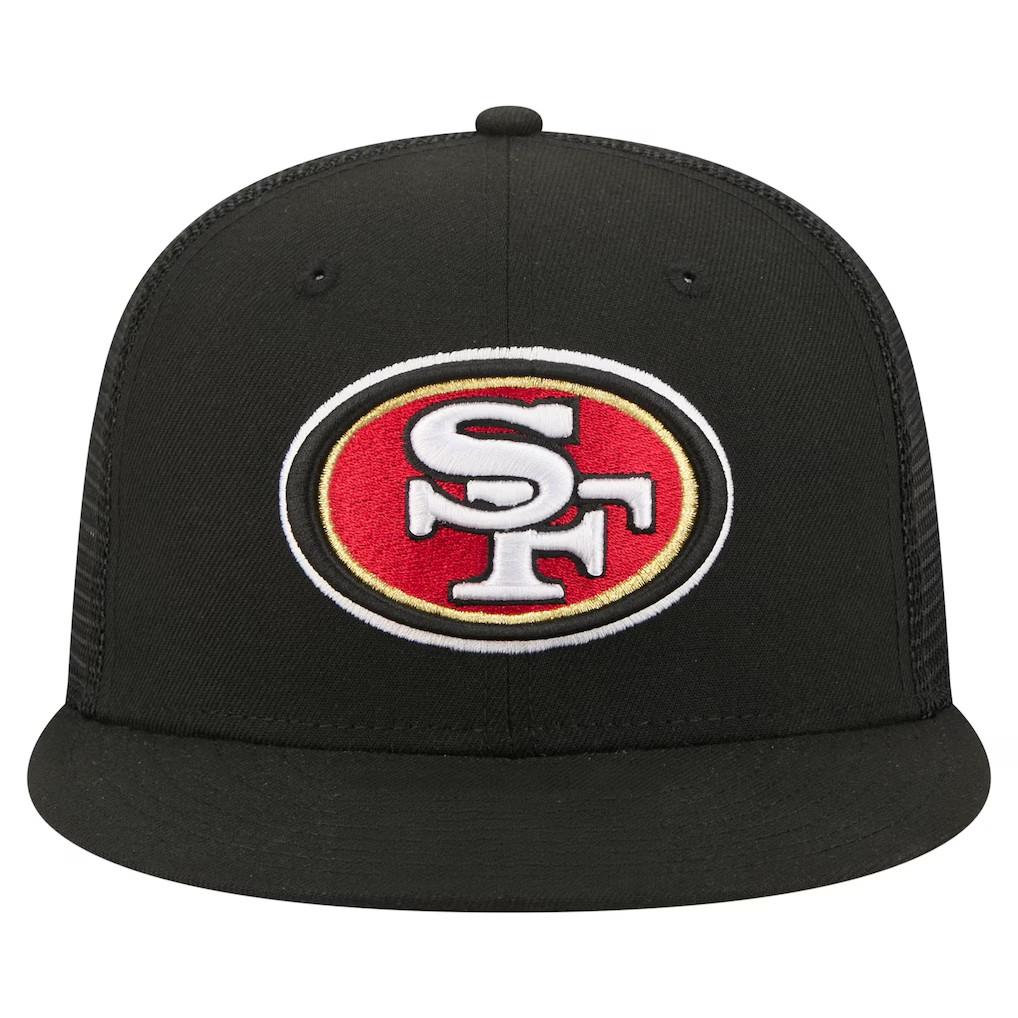 San Francisco 49ers Merch 2026 SF 49ers Core Team Trucker Snapback Hat Gift For Football Lover - Kdjoy San Francisco 49ers Merch 2026 SF 49ers Core Team Trucker Snapback Hat Gift For Football Lover - Kdjoy