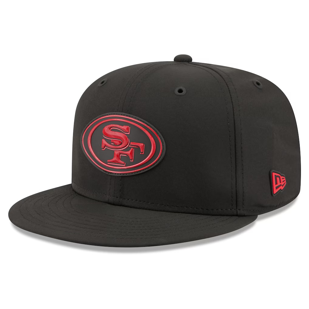 San Francisco 49ers Merch 2026 SF 49ers Sideline Snapback Hat Black Gift For Football Fans - Kdjoy San Francisco 49ers Merch 2026 SF 49ers Sideline Snapback Hat Black Gift For Football Fans - Kdjoy
