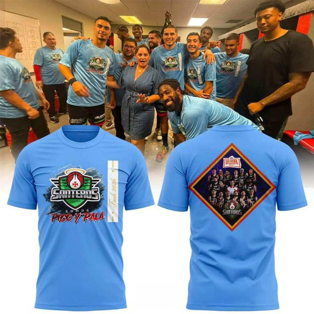 Santeros de Aguada Merch 2026 Conference Champions T-Shirt Gift For Basketball Lovers - Kdjoy