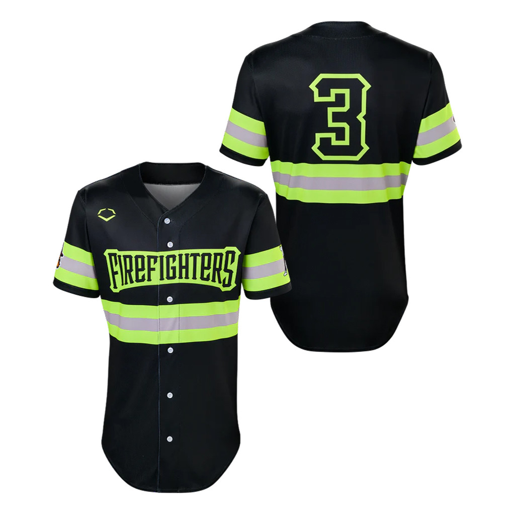 Savannah Bananas Merch 2026 Firefighters BBCL Jersey Baseball Fan Apparel Gift For Firemans - Kdjoy