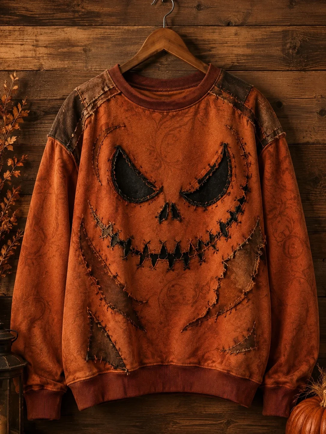 Scary Jack O Lantern Sweatshirt Halloween Spooky Merch Apparel Gift - Kdjoy Scary Jack O Lantern Sweatshirt Halloween Spooky Merch Apparel Gift - Kdjoy