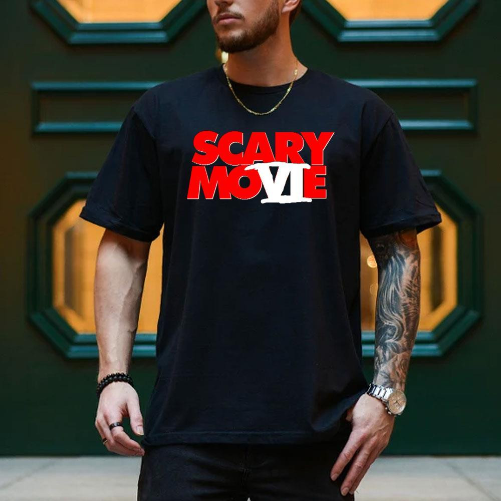 Scary Movie 6 Logo T-Shirt 2026 Scary Movie Merch Cool Gift For Horror Fans - Kdjoy