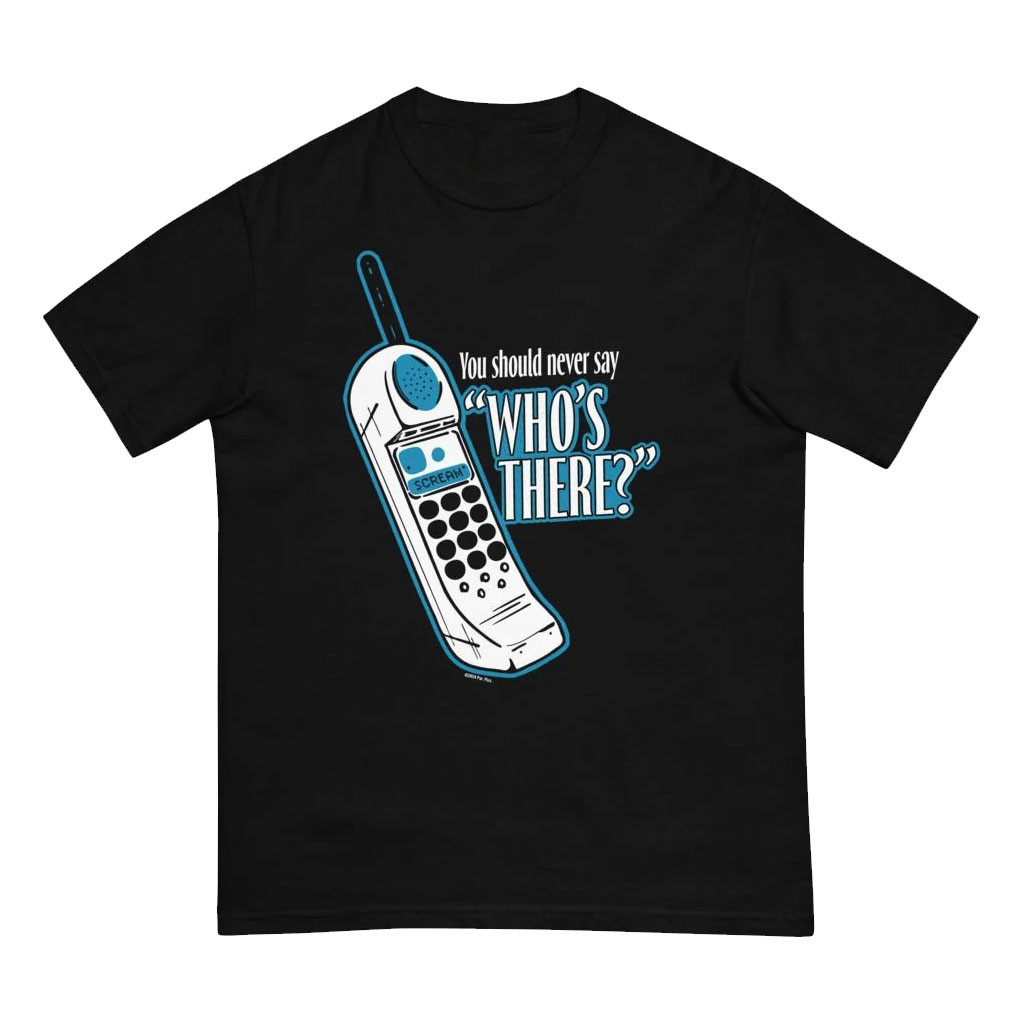 Scream Merch 2026 Scream Who's There T-Shirt Gifts For A Horror Movie Fan - Kdjoy