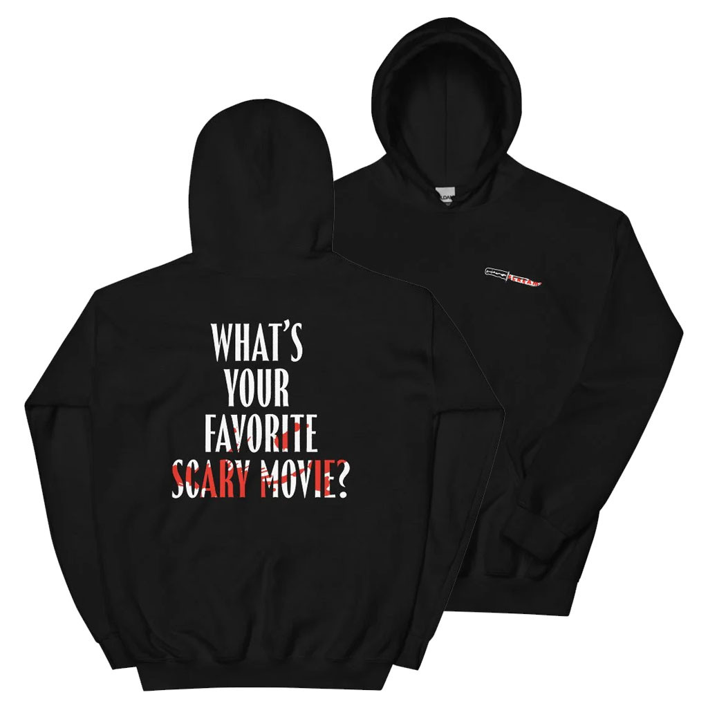 Scream Merch 2026 What's Your Favorite Scary Movie Hoodie Horror Film Fan Gifts - Kdjoy