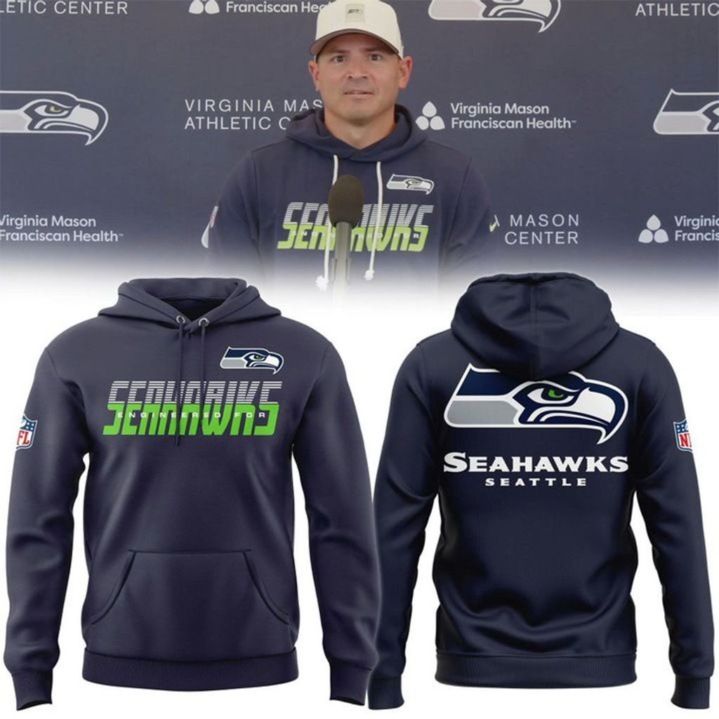 Seattle Seahawks Engineered For Greatness 2026 Hoodie Seahawks Merch Gifts For Fans - Kdjoy