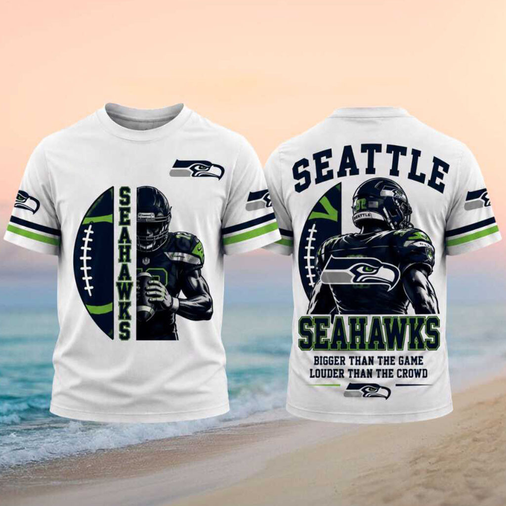 Seattle Seahawks Football Team Louder Than The Crowd Shirt Seattle Seahawks Merch Fan Gifts - Kdjoy Seattle Seahawks Football Team Louder Than The Crowd Shirt Seattle Seahawks Merch Fan Gifts - Kdjoy