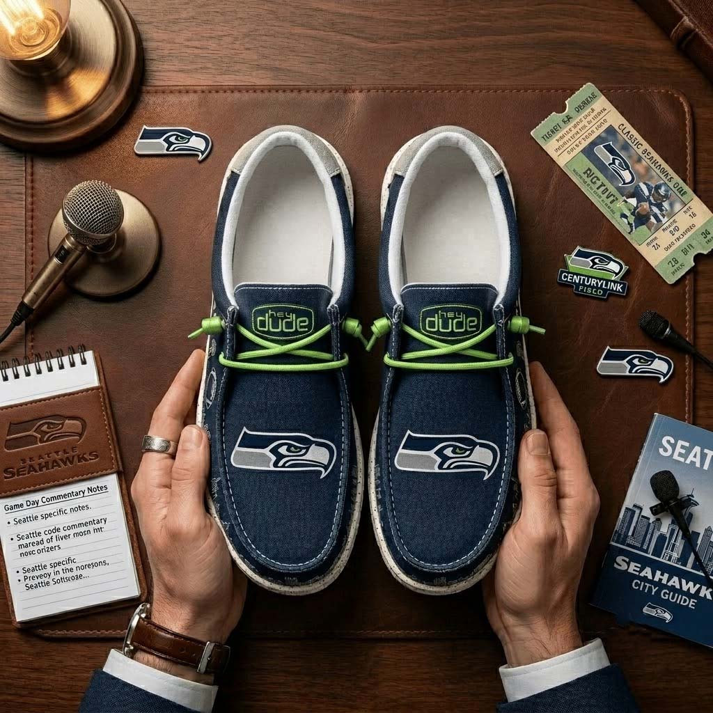 Seattle Seahawks Shoes Game Day Shoes Seattle Seahawks Merch Gift For Football Lovers - Kdjoy Seattle Seahawks Shoes Game Day Shoes Seattle Seahawks Merch Gift For Football Lovers - Kdjoy