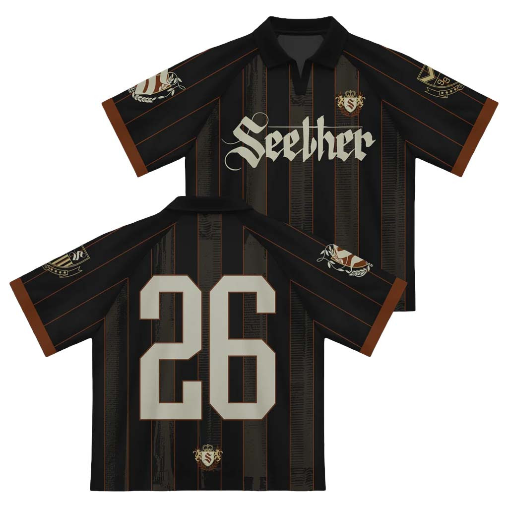 Seether Merch 2026 Seether Soccer Jersey Shirt Gifts For Rock Music Lovers - Kdjoy