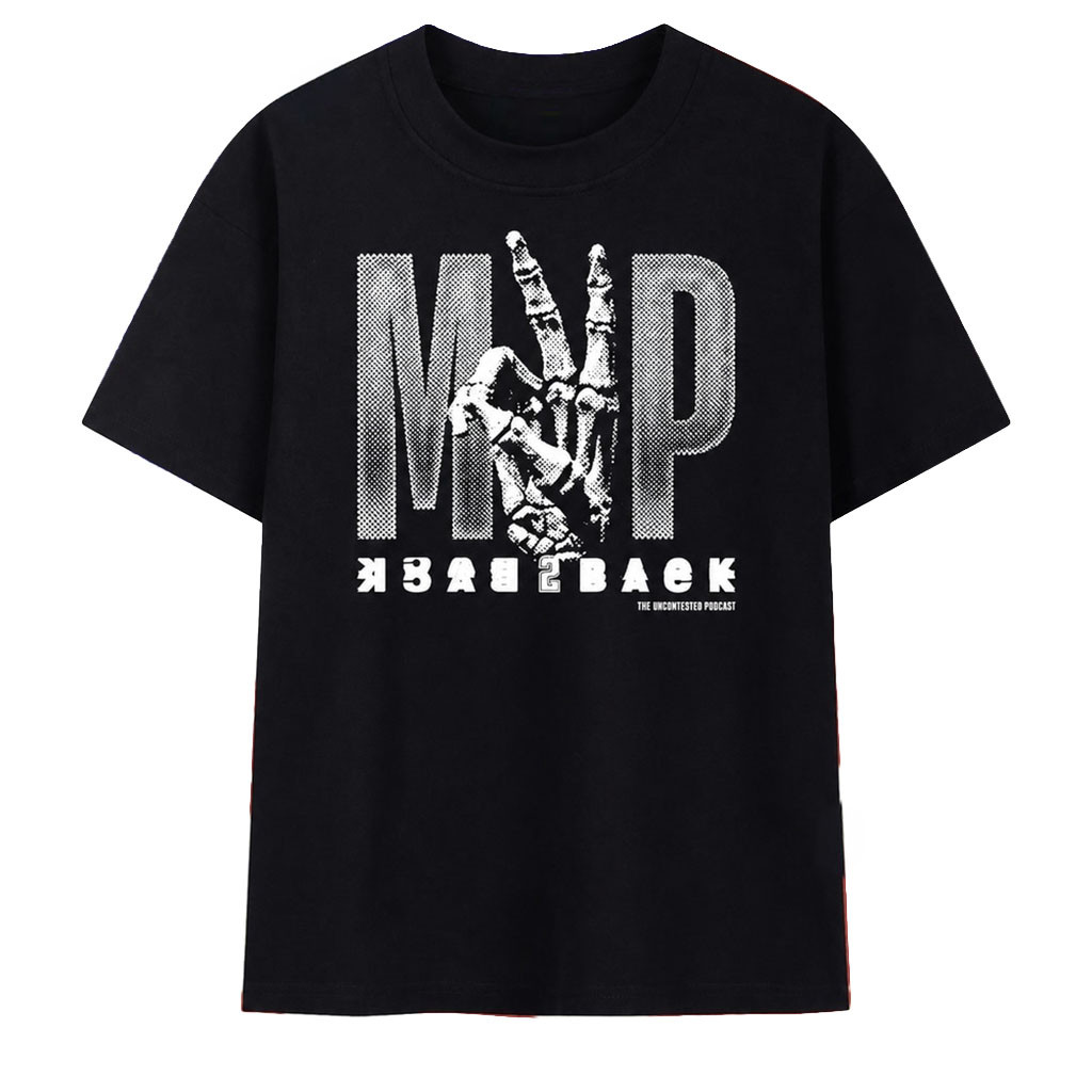 Shai Gilgeous Alexander MVP Skeleton Hand Back To Back 2025 2026 Oklahoma City Thunder T-Shirt - Kdjoy