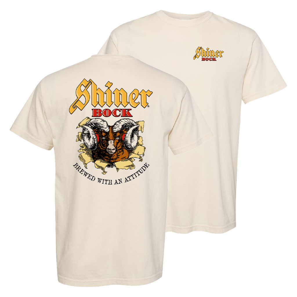 Shiner Merch 2026 Brewed With An Attitude T-Shirt Unique Gift For Brothers - Kdjoy
