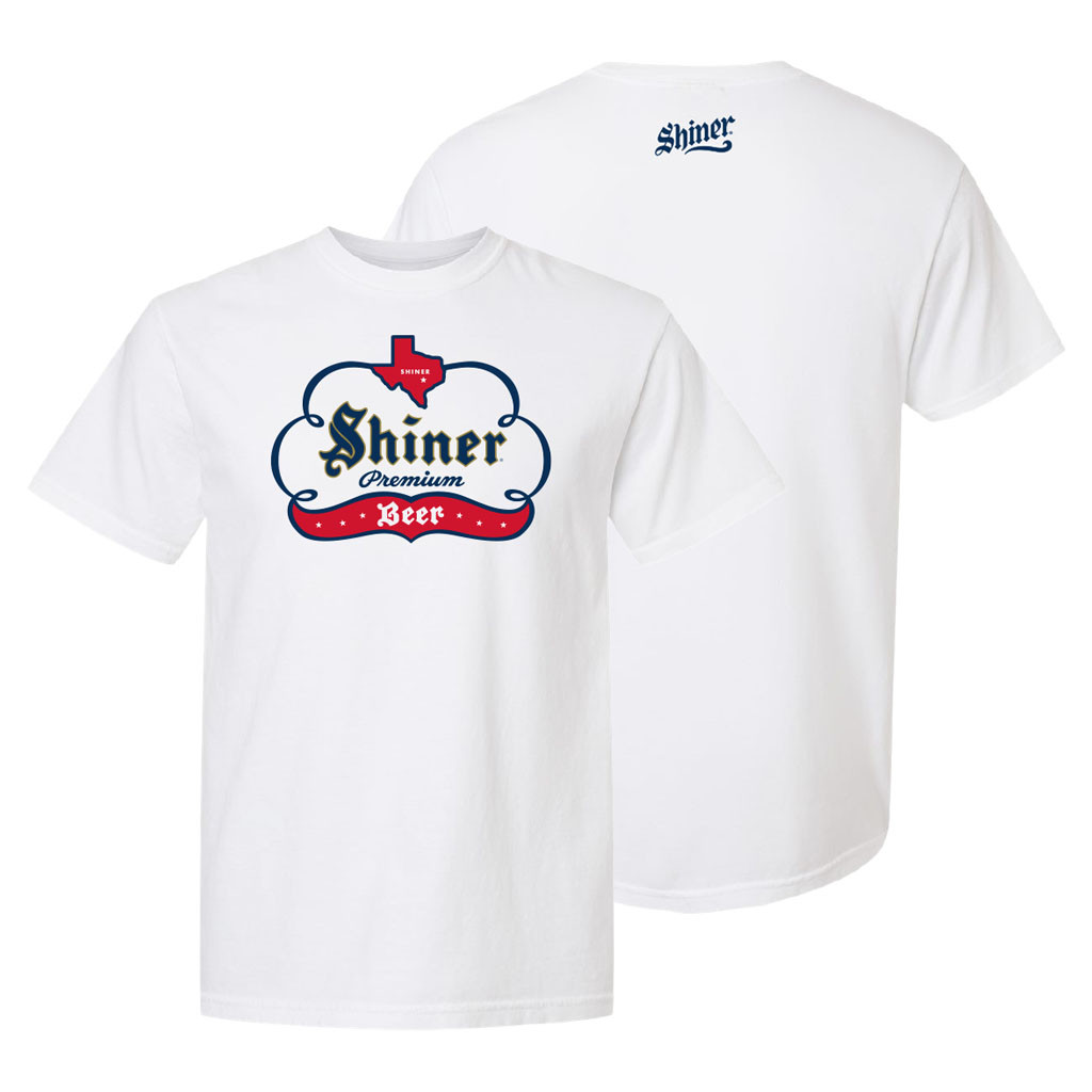 Shiner Merch 2026 Shiner Premium Beer T-Shirt White Gift Ideas For Fathers - Kdjoy Shiner Merch 2026 Shiner Premium Beer T-Shirt White Gift Ideas For Fathers - Kdjoy