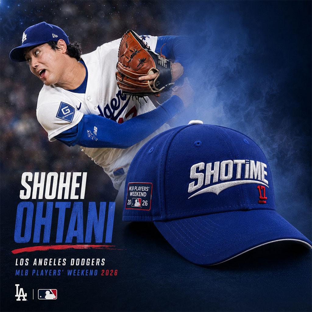 Shohei Ohtani Players Weekend 2026 Baseball Cap Embroidered Shohei Ohtani Merch Fans Gifts - Kdjoy