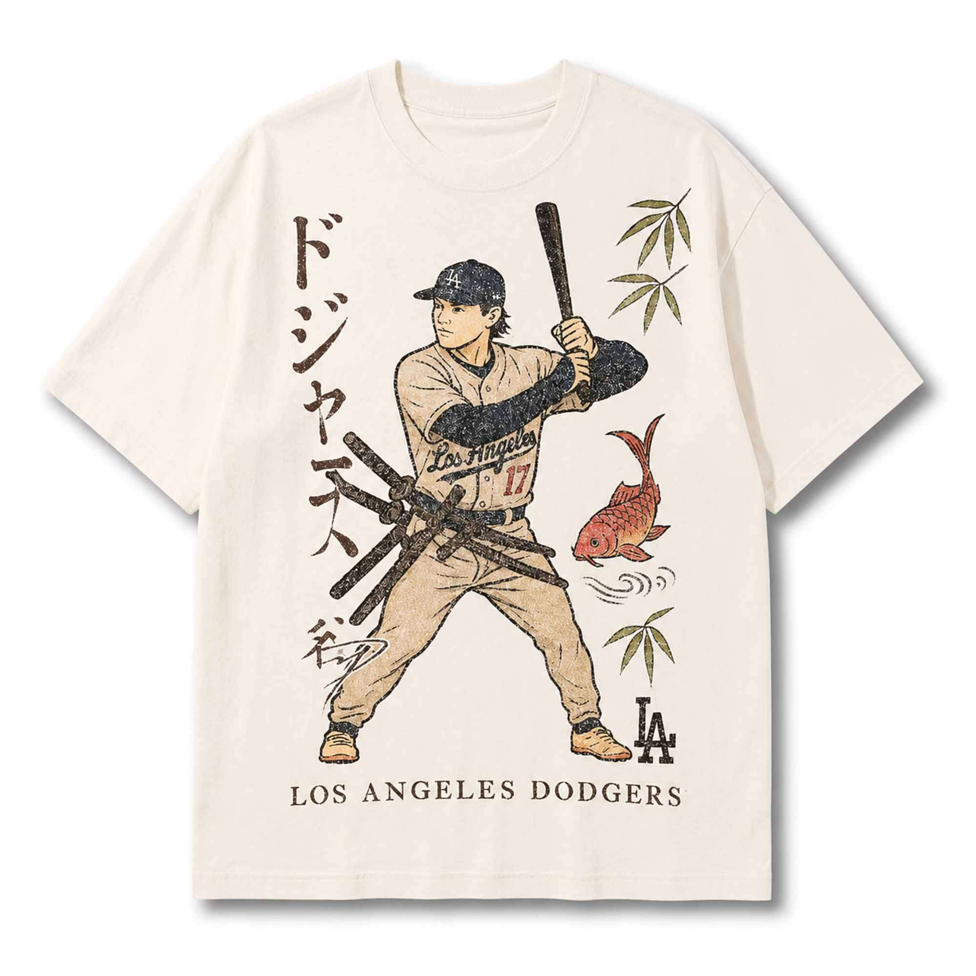 Shohei Ohtani Samurai LA Dodgers Graphic Shirt Shohei Ohtani Merch Gifts For Baseball Fans - Kdjoy