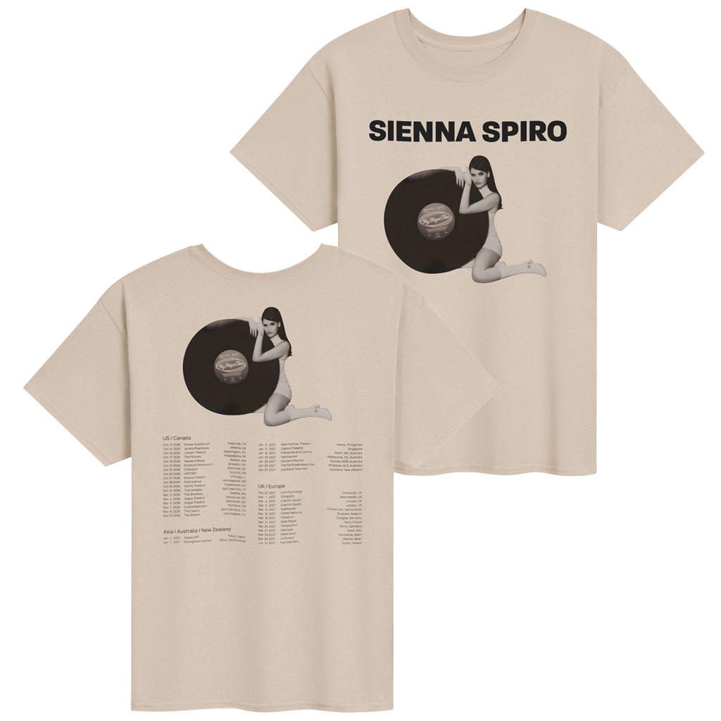 Sienna Spiro Merch 2026 SS My House Tour T-Shirt Tour Dates Shirt Gift For Music Lovers - Kdjoy