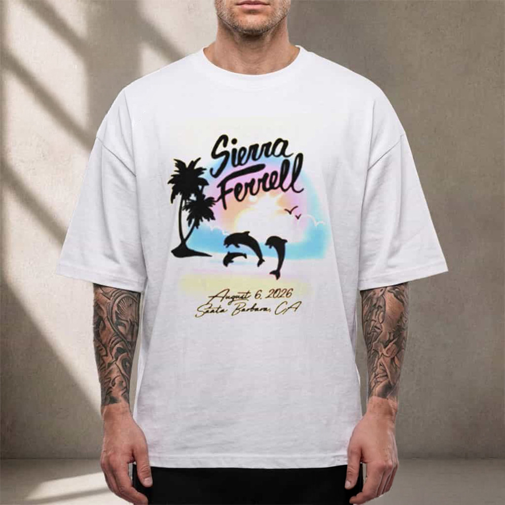 Sierra Ferrell 2026 Event Merch Santa Barbara CA Show At Santa Barbara Bowl T-Shirt Fan Gifts - Kdjoy