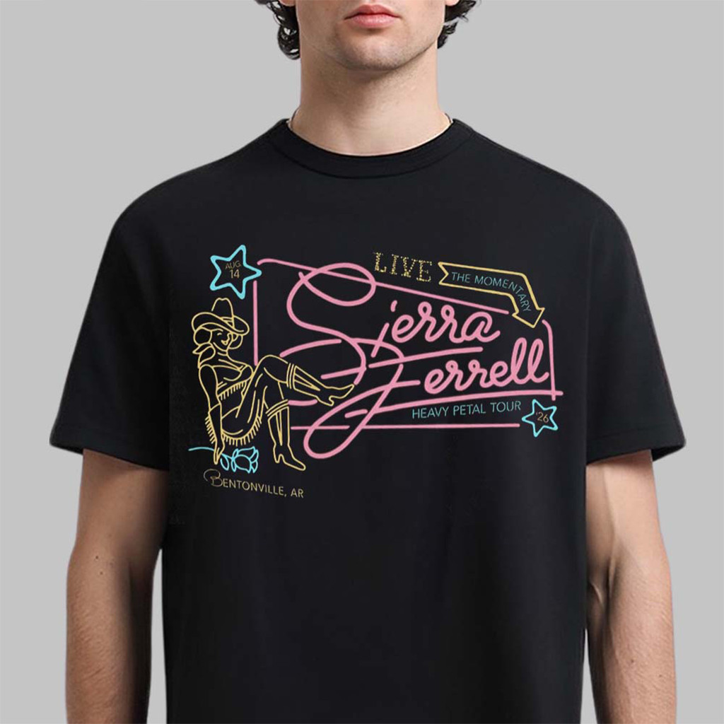 Sierra Ferrell Bentonville AR 2026 Event T-Shirt Sierra Ferrell Merch Gifts For Brother - Kdjoy