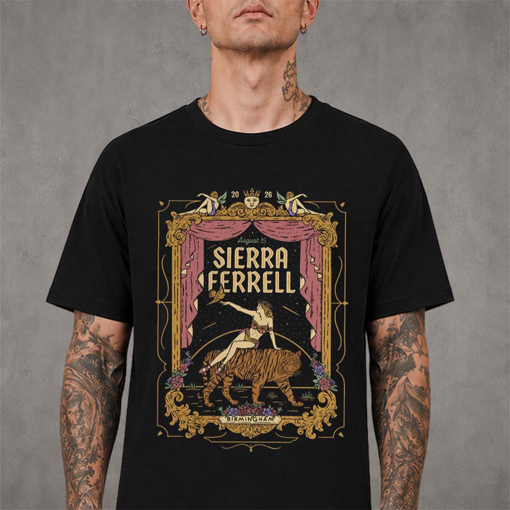 Sierra Ferrell Birmingham AL 2026 T-Shirt Sierra Ferrell Merch Music Lover Gift Ideas For Him - Kdjoy