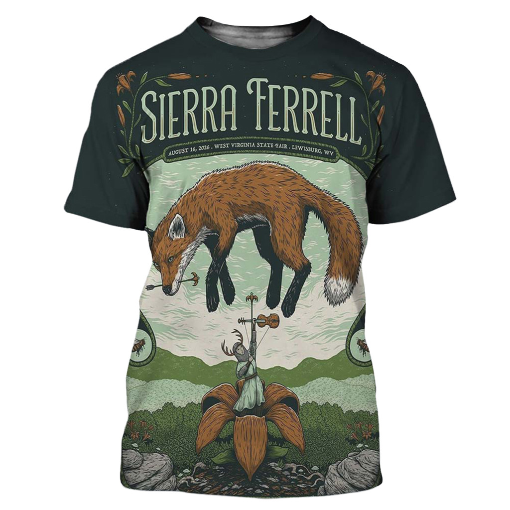 Sierra Ferrell Lewisburg WV 2026 Show Shirt Sierra Ferrell Merch Gifts For Music Enthusiasts - Kdjoy