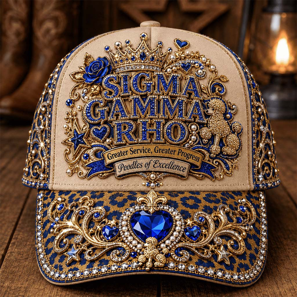 Sigma Gamma Rho Merch Greater Service Greater Progress Hat Gifts For Mom - Kdjoy