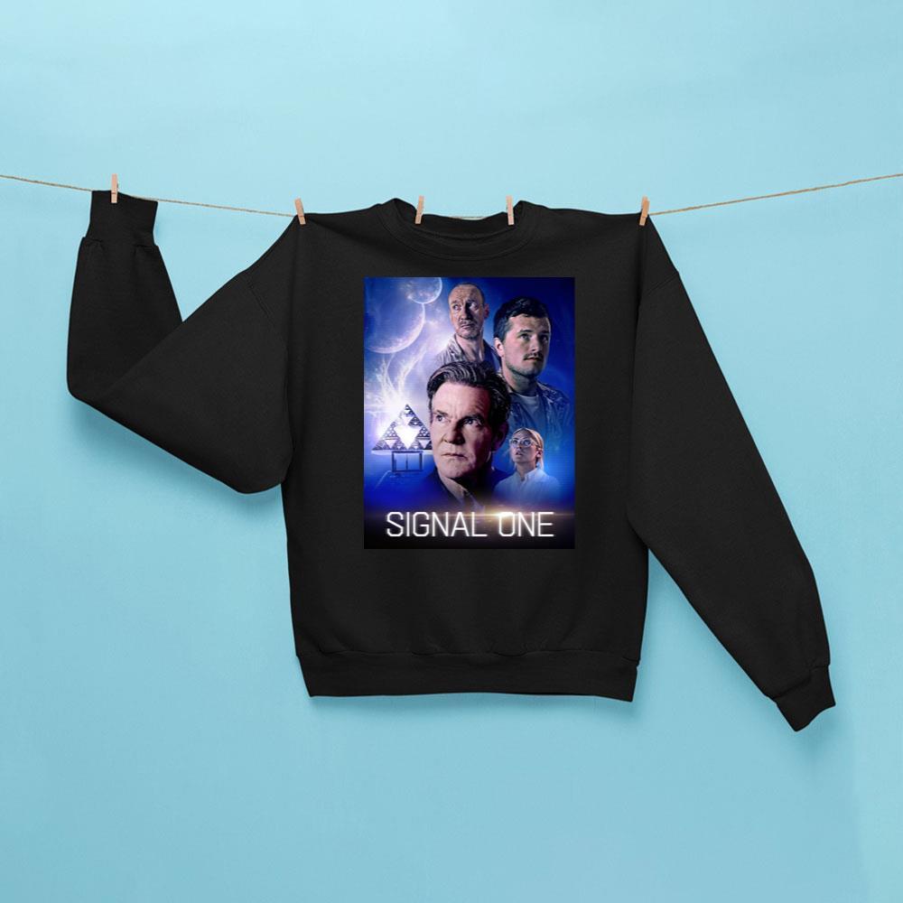 Signal One 2026 Movie Sweatshirt Black Signal One Merch Gift Ideas For Movie Lovers - Kdjoy Signal One 2026 Movie Sweatshirt Black Signal One Merch Gift Ideas For Movie Lovers - Kdjoy