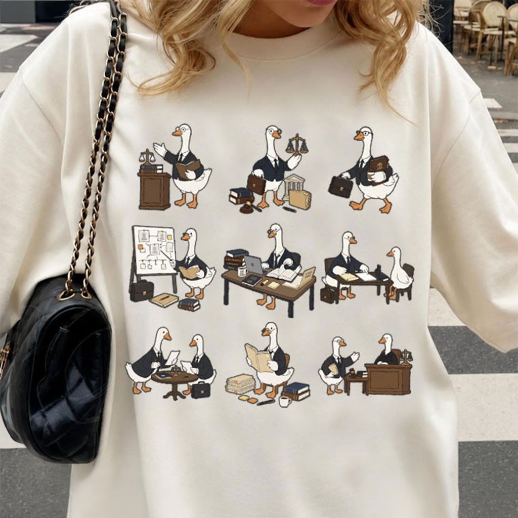 Silly Goose Lawyer T-Shirt Funny Law Student Gifts Ideas For Sisters - Kdjoy Silly Goose Lawyer T-Shirt Funny Law Student Gifts Ideas For Sisters - Kdjoy