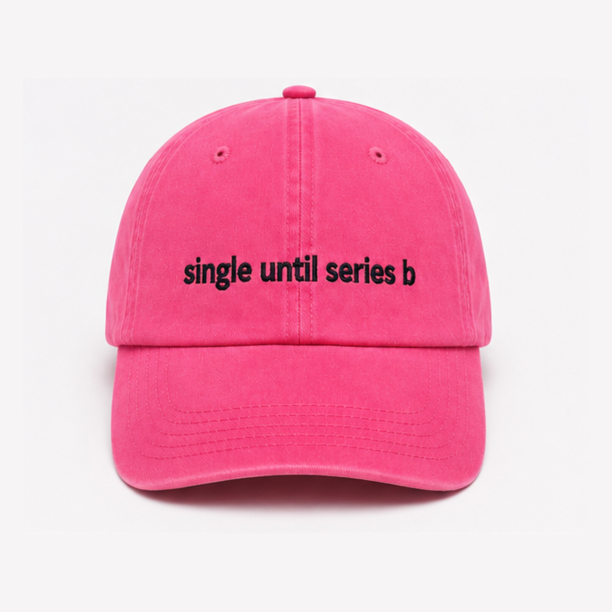 Single Until Series B Hat Pink Embroidered Birthday Gift Ideas For Her - Kdjoy Single Until Series B Hat Pink Embroidered Birthday Gift Ideas For Her - Kdjoy