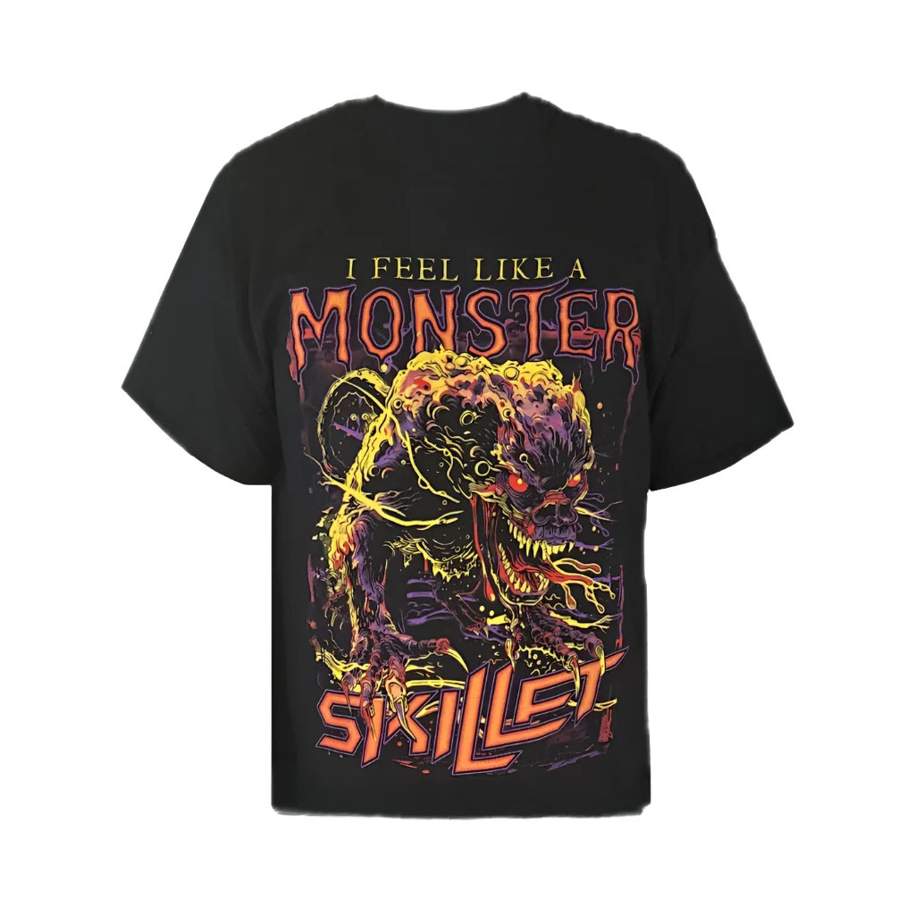 Skillet Merch 2026 I Feel Like A Monster T-Shirt Presents For Rock Lovers - Kdjoy Skillet Merch 2026 I Feel Like A Monster T-Shirt Presents For Rock Lovers - Kdjoy