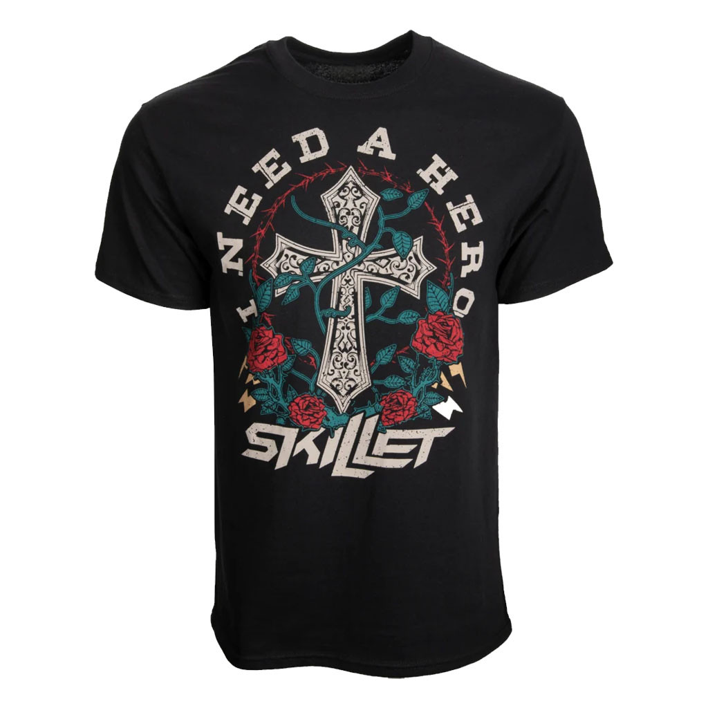 Skillet Merch 2026 Skillet Hero T-Shirt Presents For Rock Music Lovers - Kdjoy