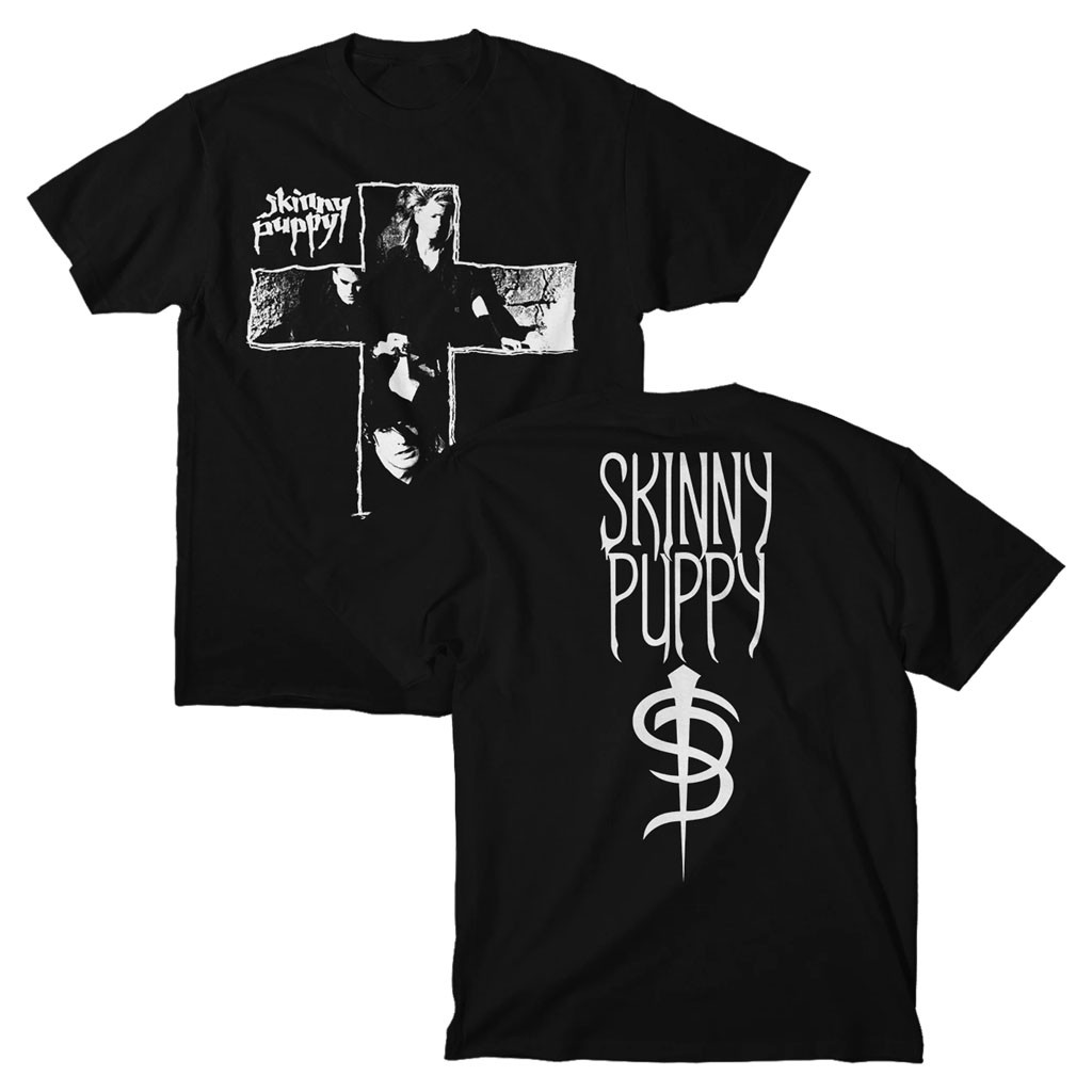 Skinny Puppy Merch 2026 Cross T-Shirt Black Skinny Puppy Shirt Gift For Band Fans - Kdjoy