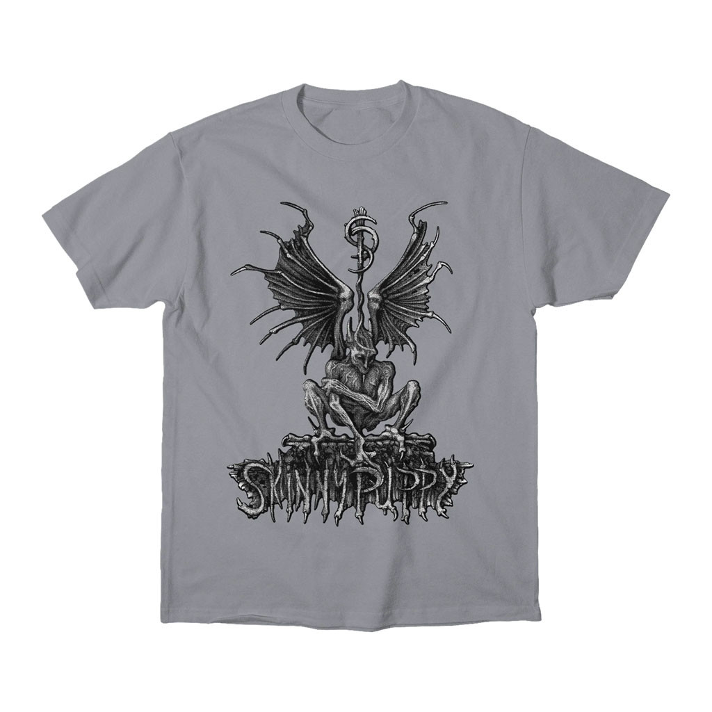 Skinny Puppy Merch 2026 Gargoyle Inverted Shirt Music Related Gifts For Guys - Kdjoy Skinny Puppy Merch 2026 Gargoyle Inverted Shirt Music Related Gifts For Guys - Kdjoy