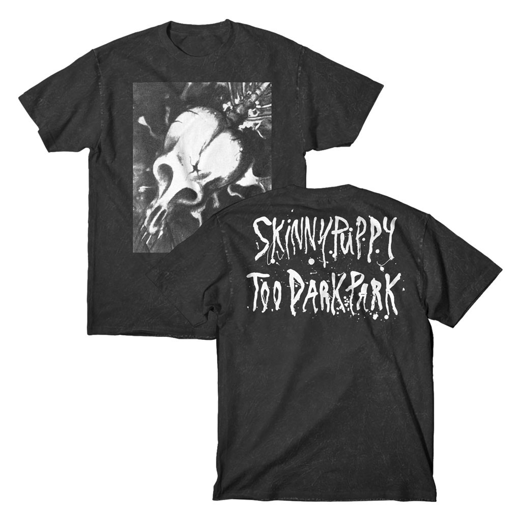 Skinny Puppy Merch 2026 Long Skull Shirt Too Dark Park T-Shirt Gift For Band Fans - Kdjoy