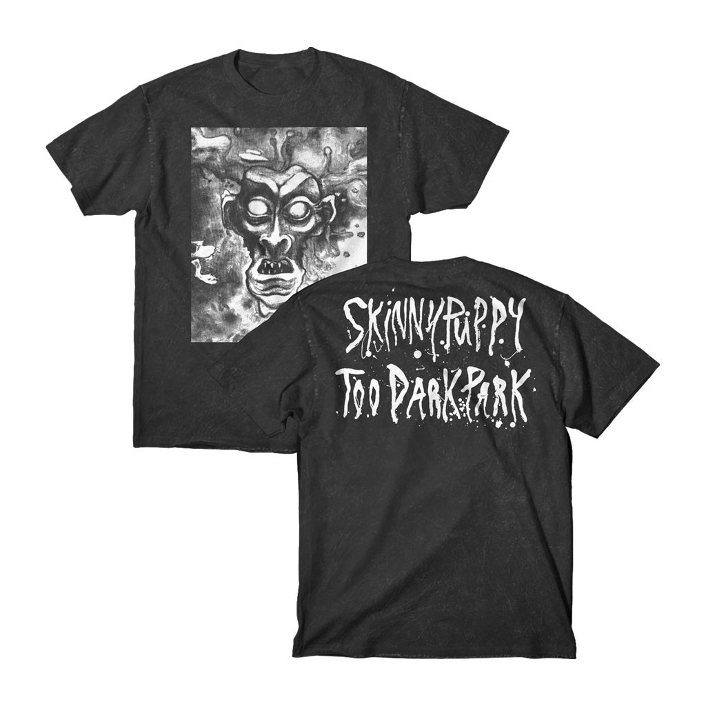 Skinny Puppy Merch 2026 Monster Face T-Shirt Too Dark Park Shirt Best Gift For Band Fans - Kdjoy