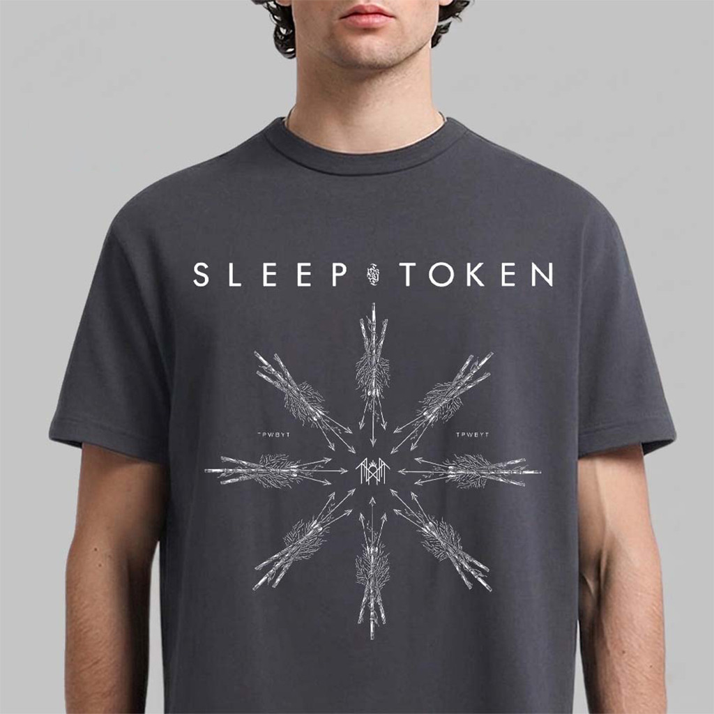 Sleep Token Winter Offering 2026 Collection Arrows T-Shirt Sleep Token Merch Fan Gifts - Kdjoy Sleep Token Winter Offering 2026 Collection Arrows T-Shirt Sleep Token Merch Fan Gifts - Kdjoy