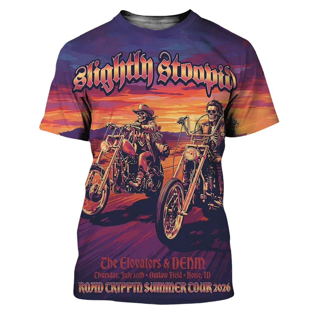 Slightly Stoopid Boise ID 2026 Event Shirt Slightly Stoopid Merch Gifts For Rock Fan - Kdjoy