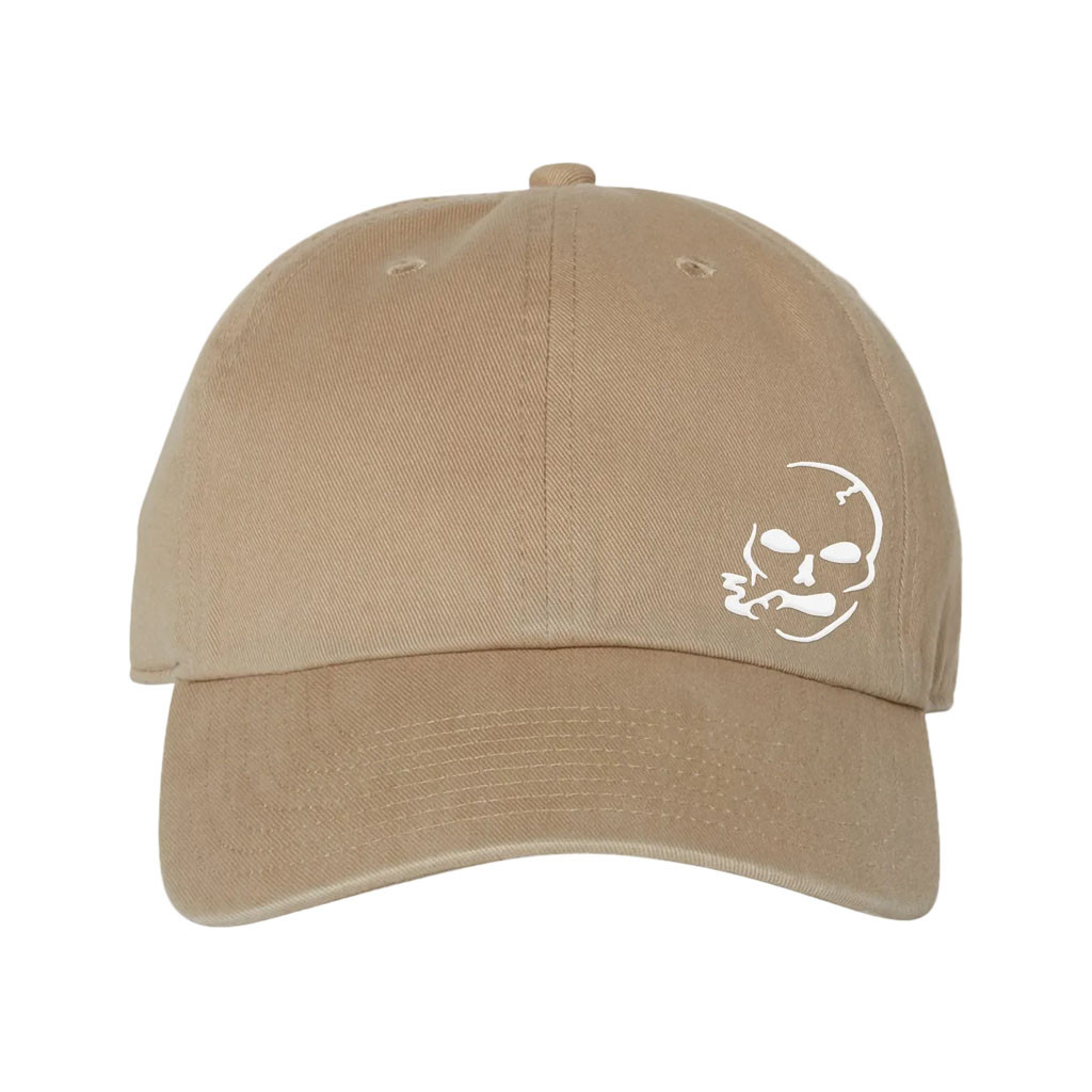 Slightly Stoopid Merch 2026 47 Brand Smoking Skull Hat Embroidered Gift For Brothers - Kdjoy
