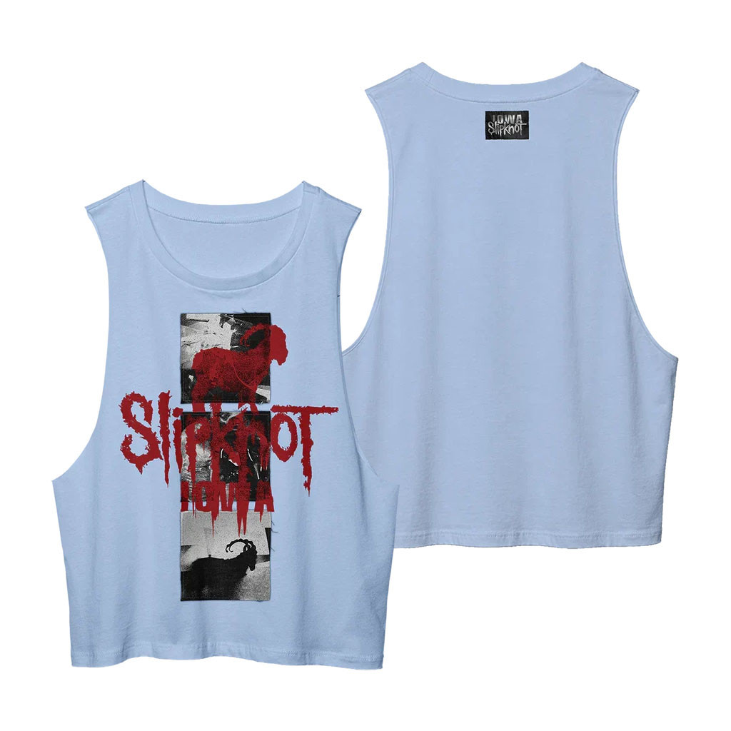 Slipknot Merch 2026 IOWA 25 Goat Tank Top Unique Gifts For Music Lovers - Kdjoy