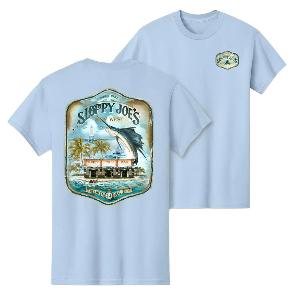 Sloppy Joe's Merch 2026 Composite Old Florida T-Shirt Gifts For Your Boyfriend - Kdjoy