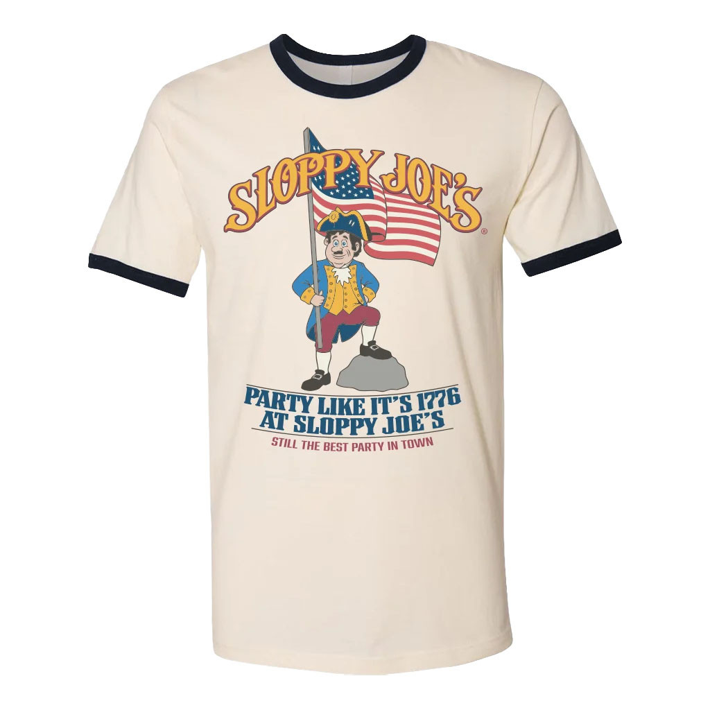 Sloppy Joe's Merch 2026 Sloppy Joe's 250th Jose Patriot Ringer T-Shirt Patriotic Gifts - Kdjoy