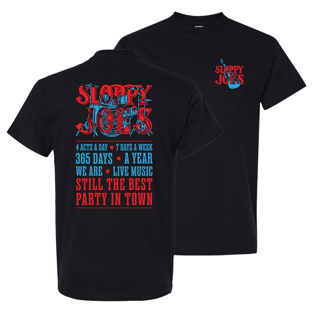 Sloppy Joe's Merch 2026 Sloppy Joe's Concert T-Shirt Black Gift Ideas For Brothers - Kdjoy