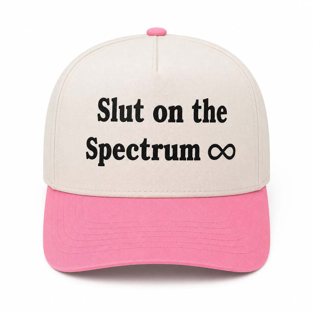 Slut On The Spectrum Infinity Symbol Hat Embroidered Birthday Gift For Friends
