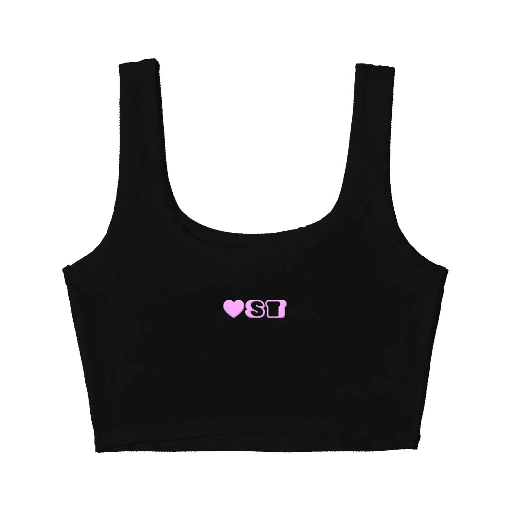Sofi Tukker Merch 2026 Black ST Cropped Tank Top Unique Gift For Girlfriend - Kdjoy