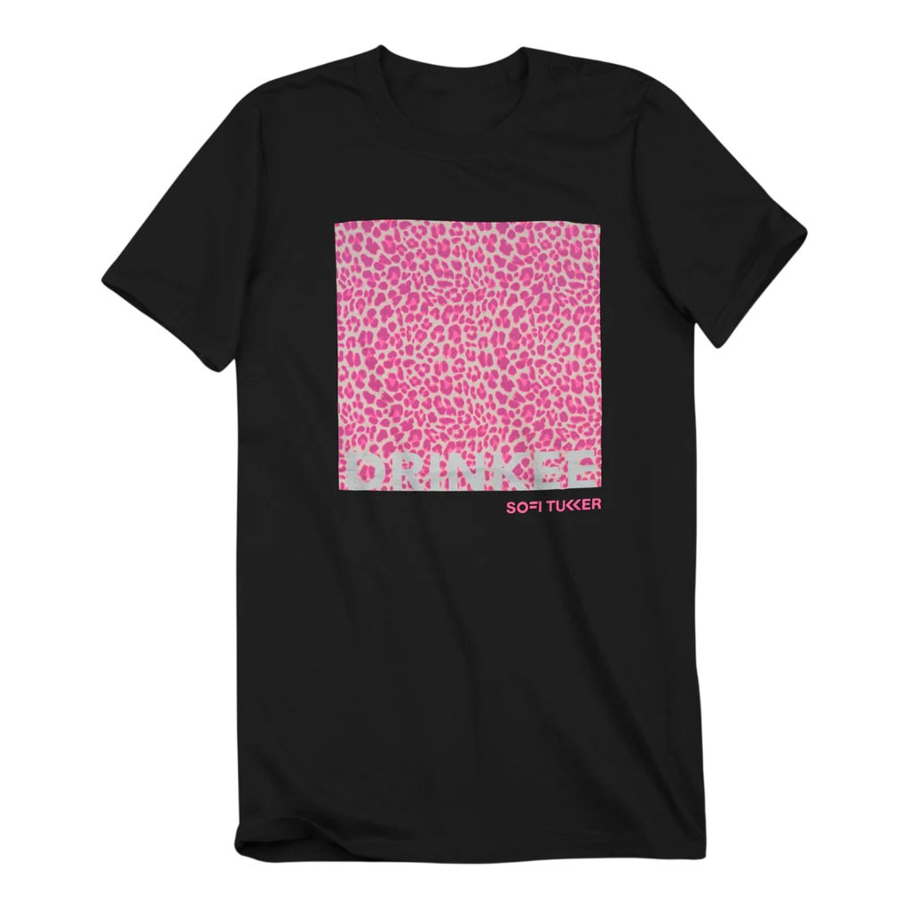 Sofi Tukker Merch 2026 Drinkee Leopard T-Shirt Black Unique Gift For Fans - Kdjoy Sofi Tukker Merch 2026 Drinkee Leopard T-Shirt Black Unique Gift For Fans - Kdjoy