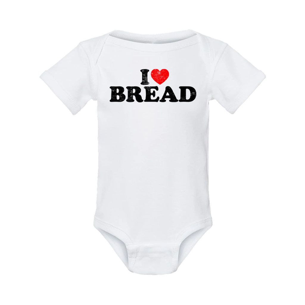 Sofi Tukker Merch 2026 I Heart Bread Baby Onesie Best Gift For Newborns - Kdjoy