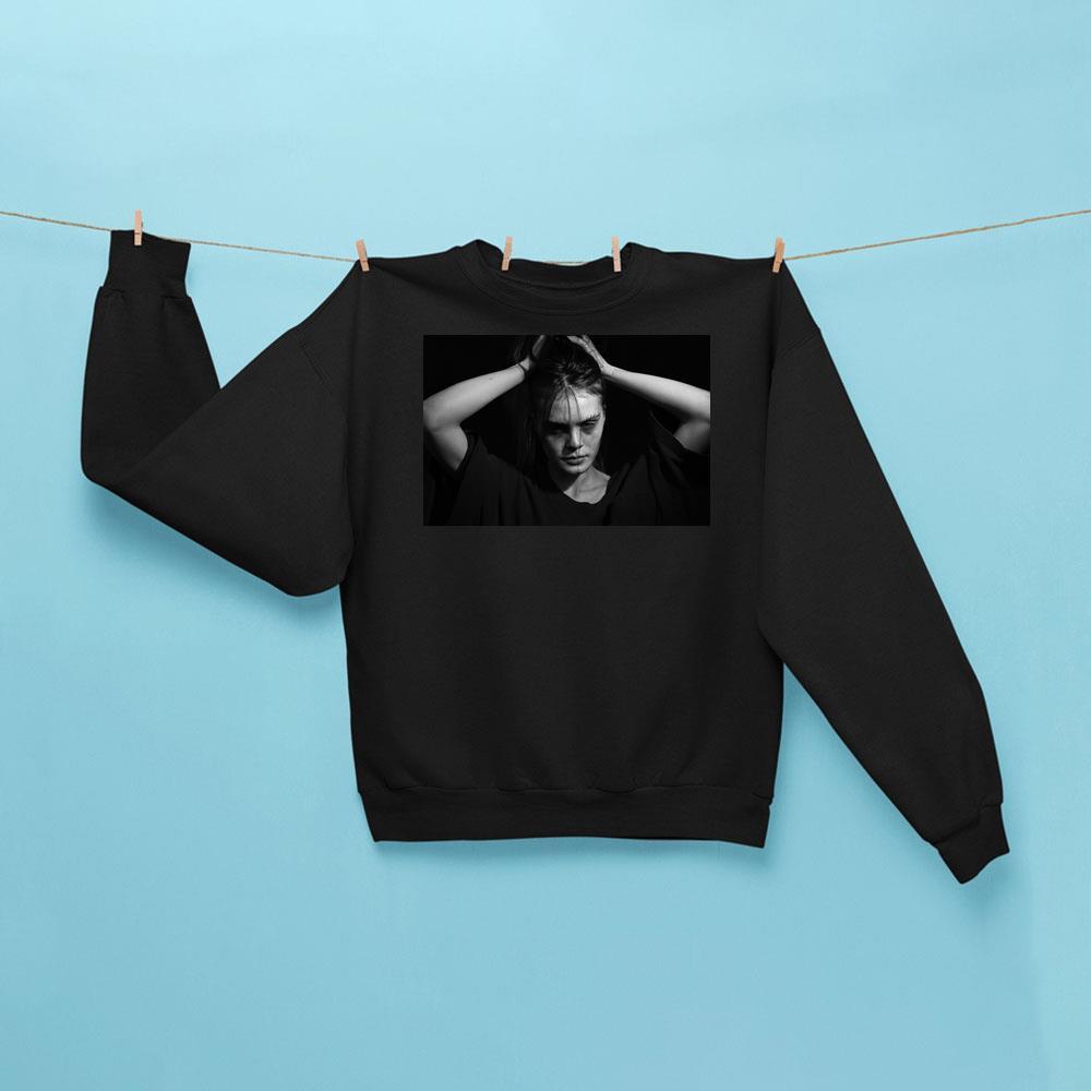 Sofia Isella Something Is A Shell Sweatshirt Black Sofia Isella Merch Gift For Her - Kdjoy