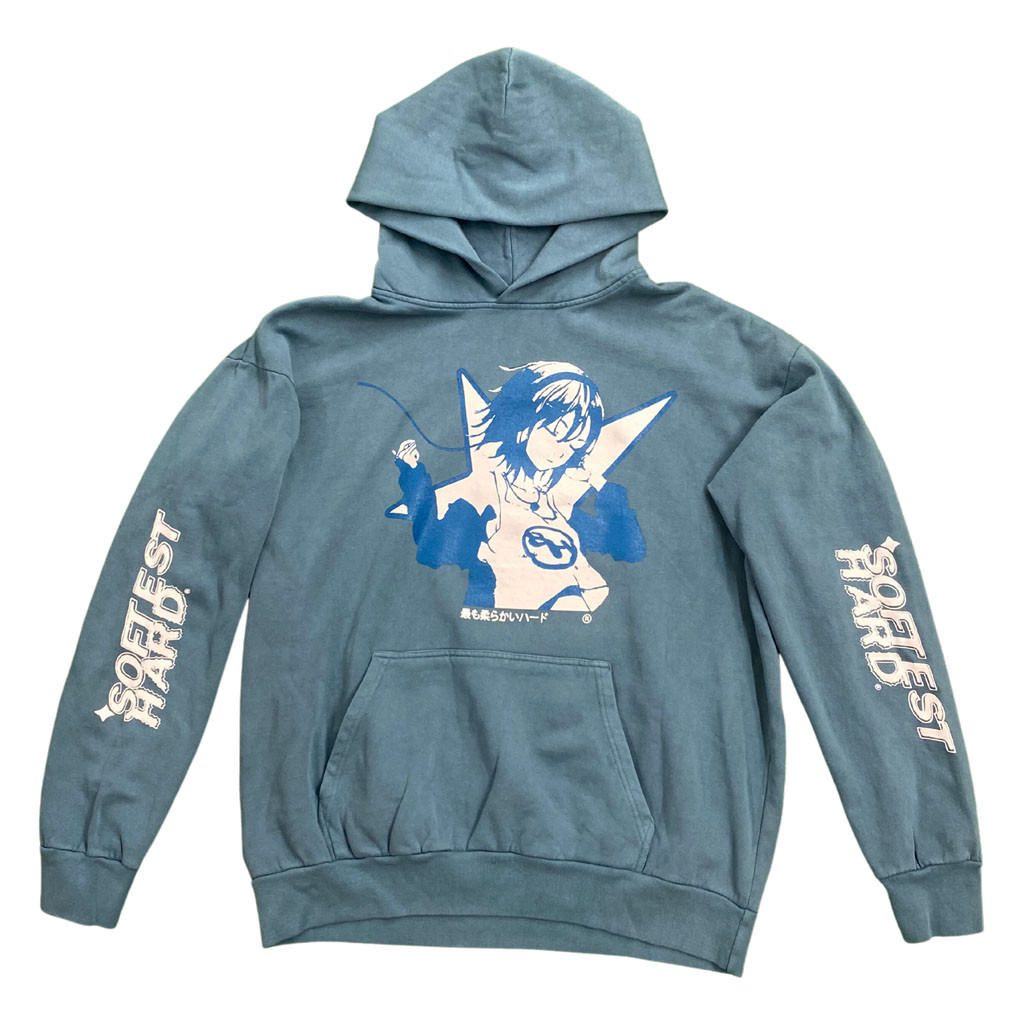 Softest Hard Forever Merch 2026 Blue Softie Girl Hoodie Unique Gift For Besties - Kdjoy Softest Hard Forever Merch 2026 Blue Softie Girl Hoodie Unique Gift For Besties - Kdjoy