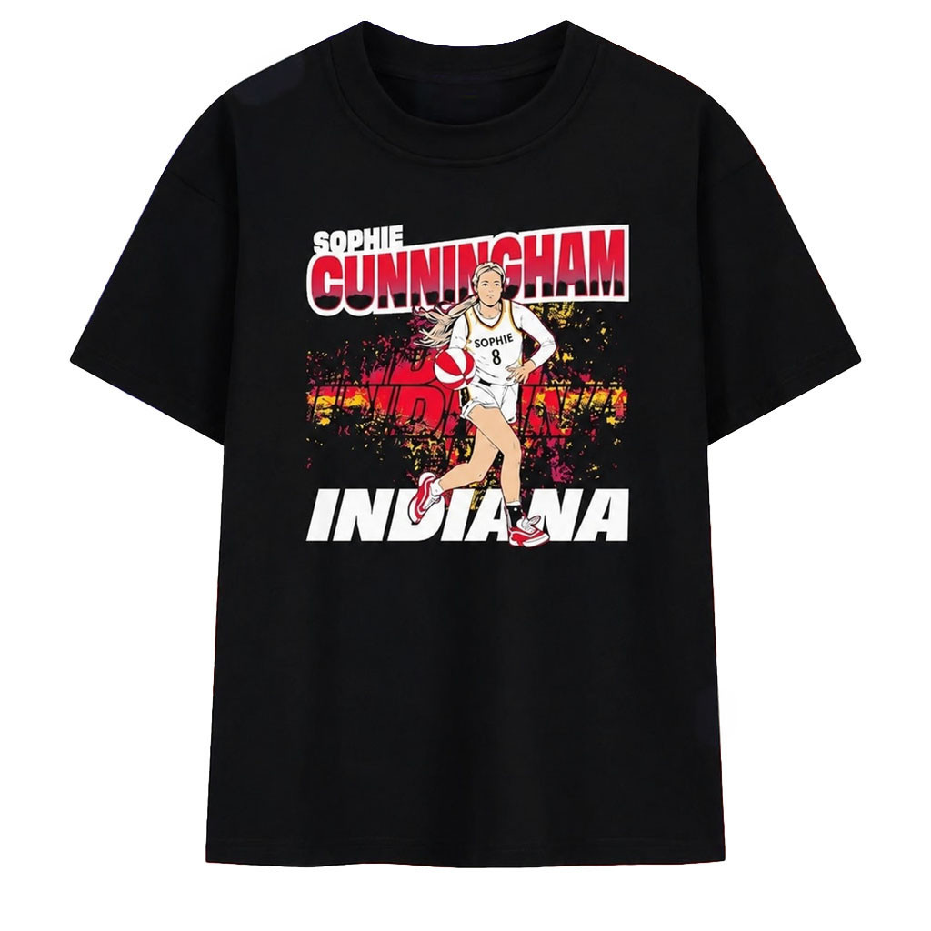 Sophie Cunningham Indiana Basketball Player 8 T-Shirt Sophie Cunningham Merch Gifts For Fan - Kdjoy